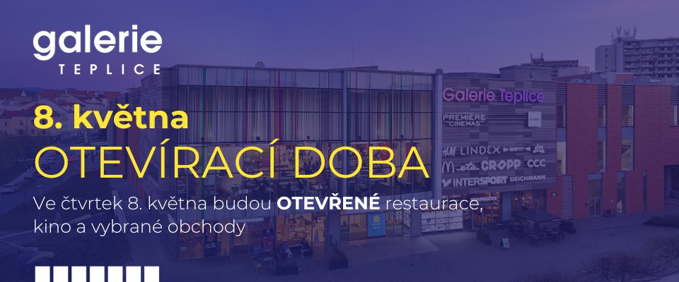 Otevírací doba 8. května