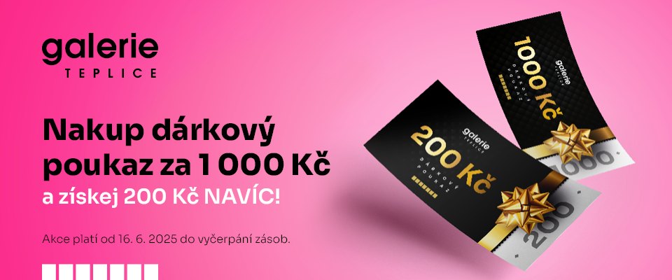 K dárkovému poukazu 200 Kč navíc
