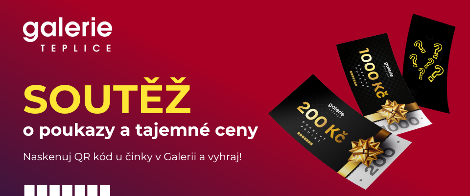 Soutěž o dárkové poukazy a tajemné ceny