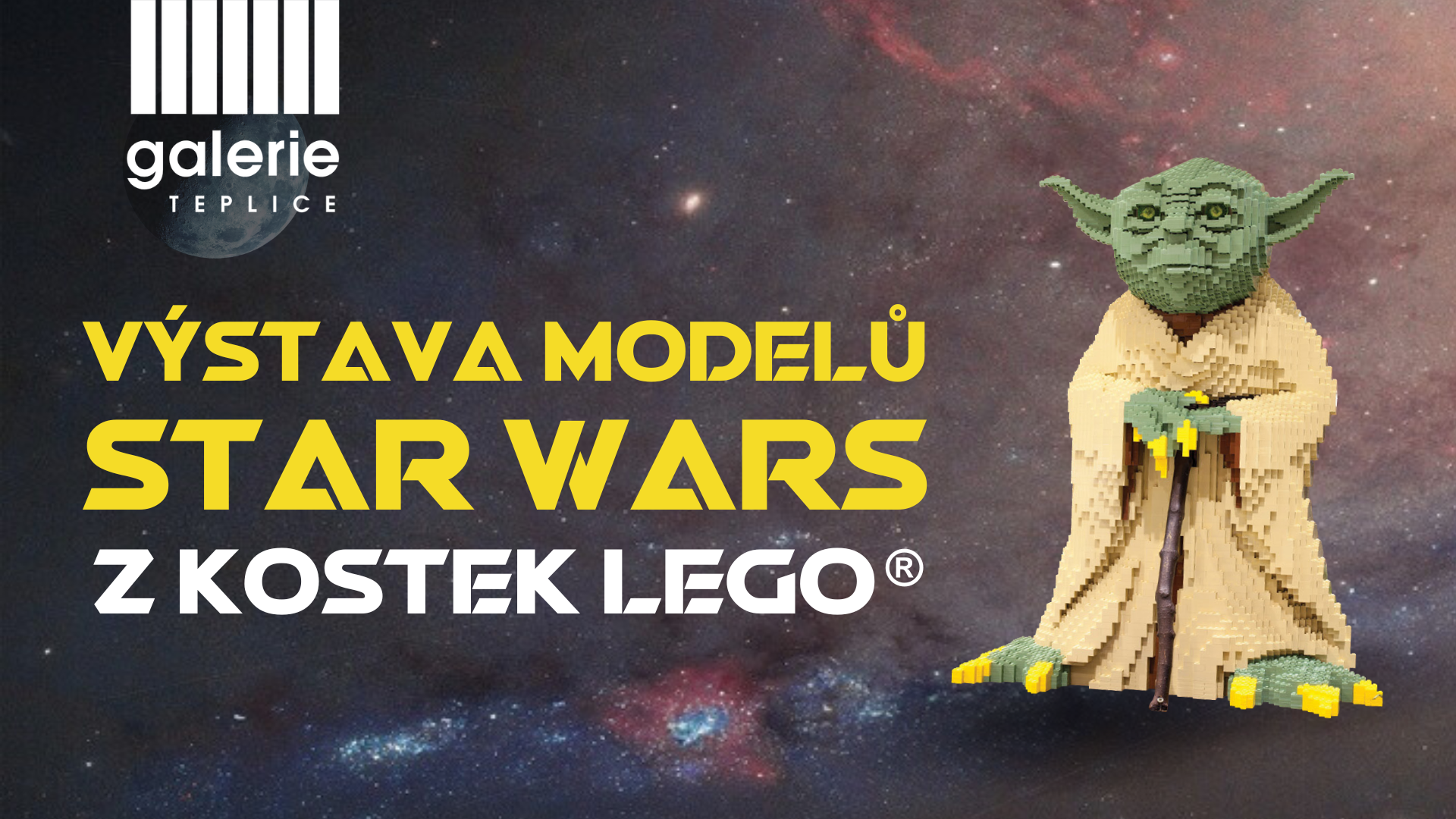Výstava modelů STAR WARS z kostek LEGO®