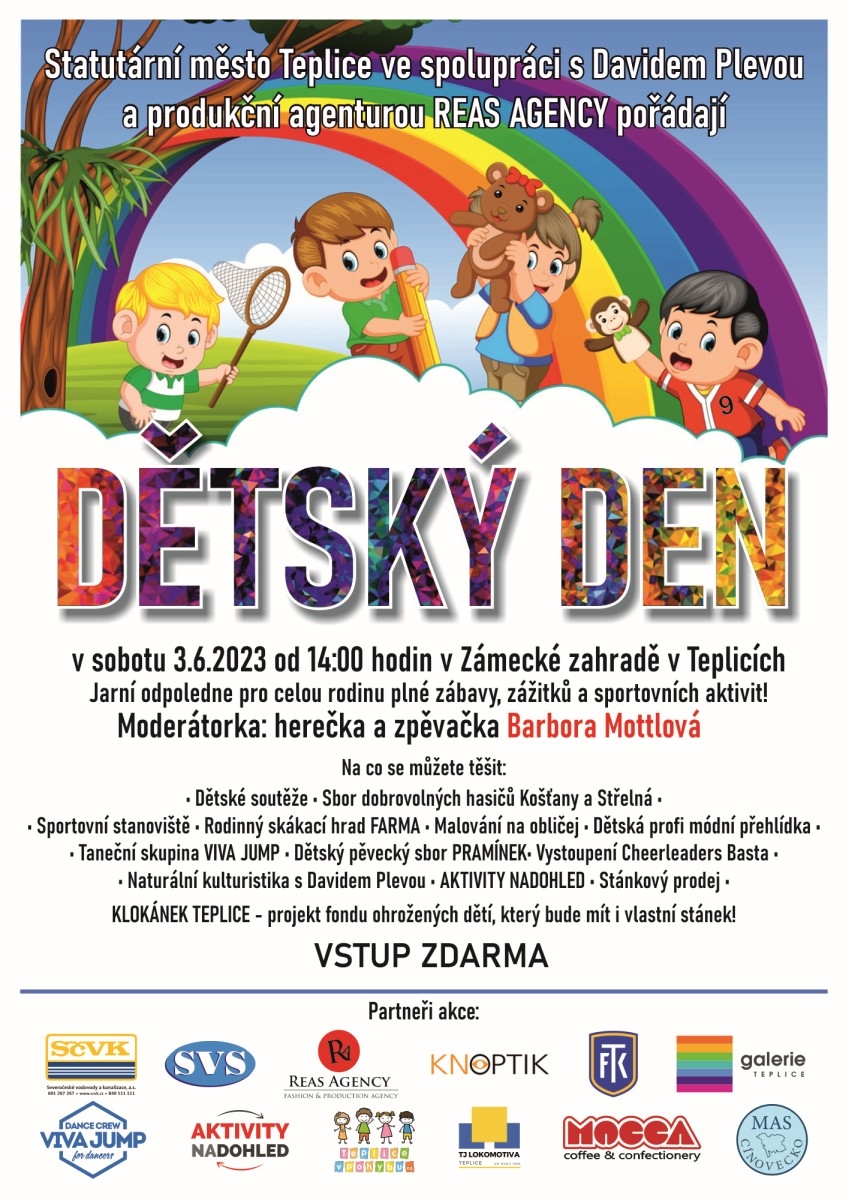 Dětský den v Zámecké zahradě