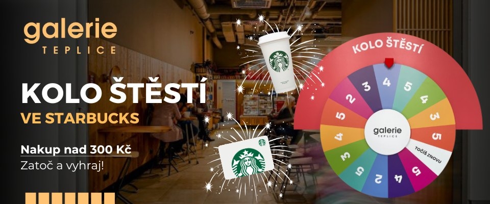 Kolo štěstí ve STARBUCKS