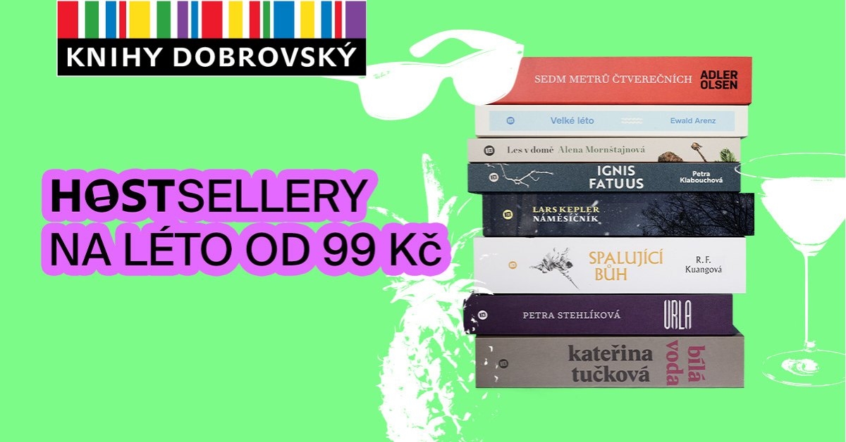 HOSTsellery na léto od 99 Kč