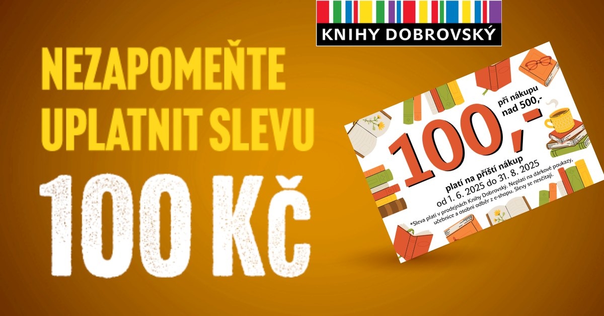 Nezapomeňte uplatnit slevu
