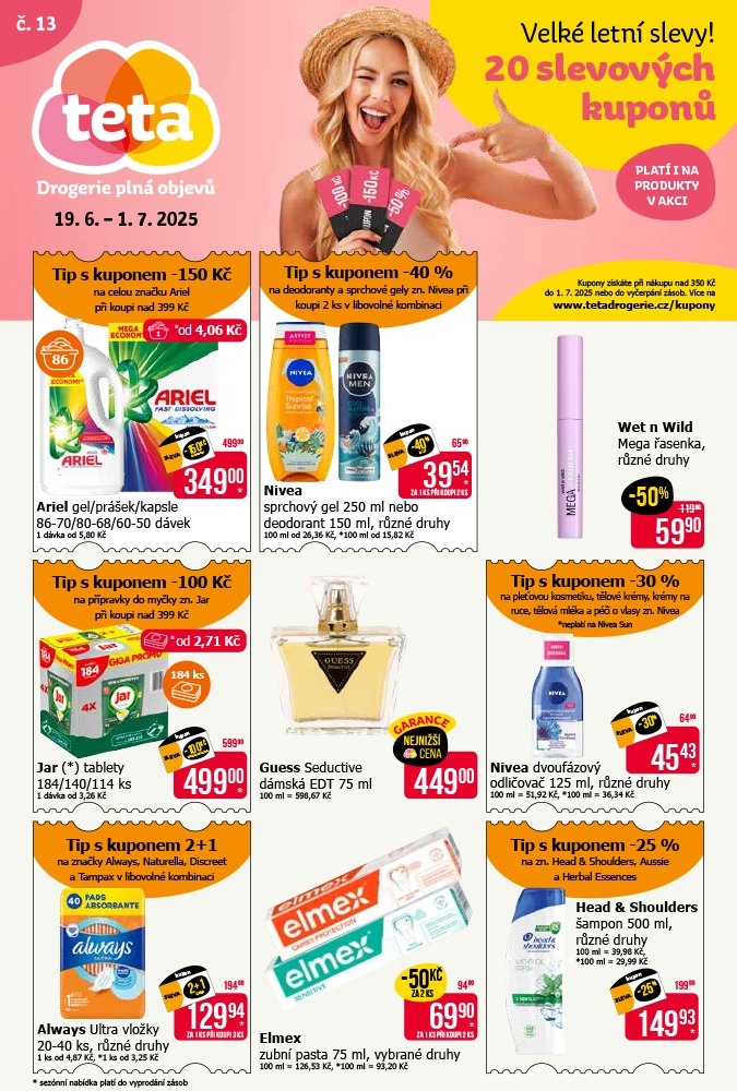 Nový leták Teta drogerie