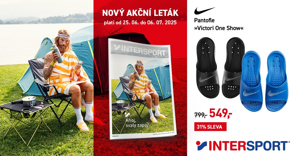 Nový akční leták INTERSPORT