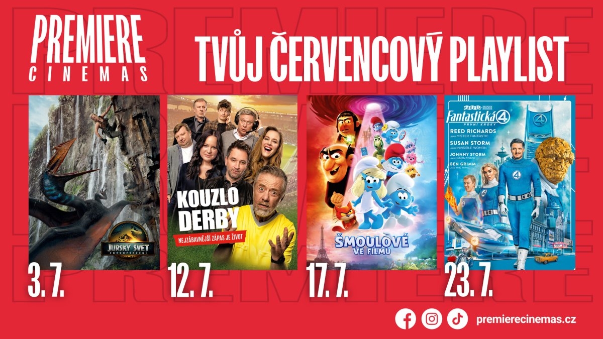 Červencový playlist