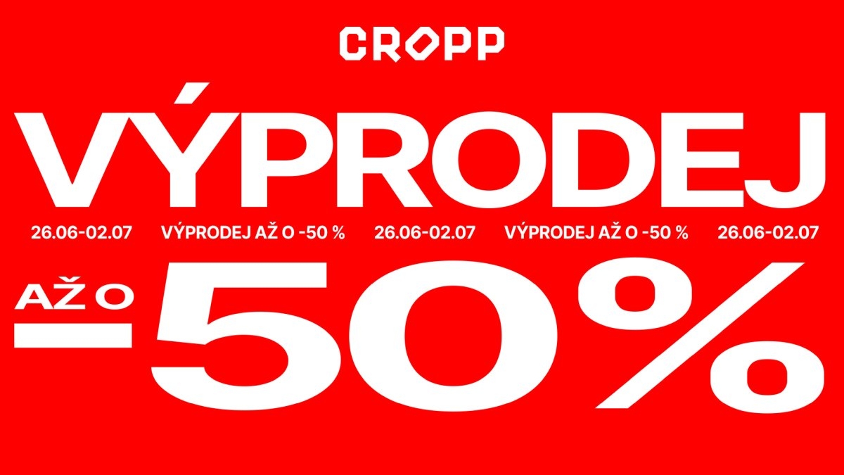 Výprodej v CROPP