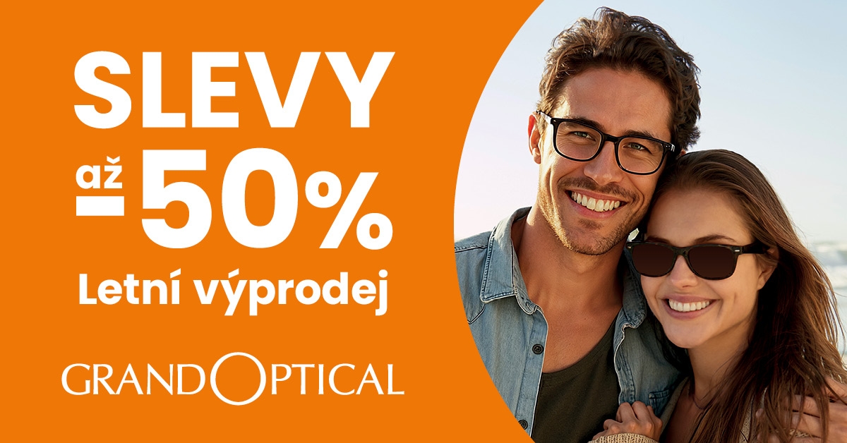 Letní výprodej v GrandOptical