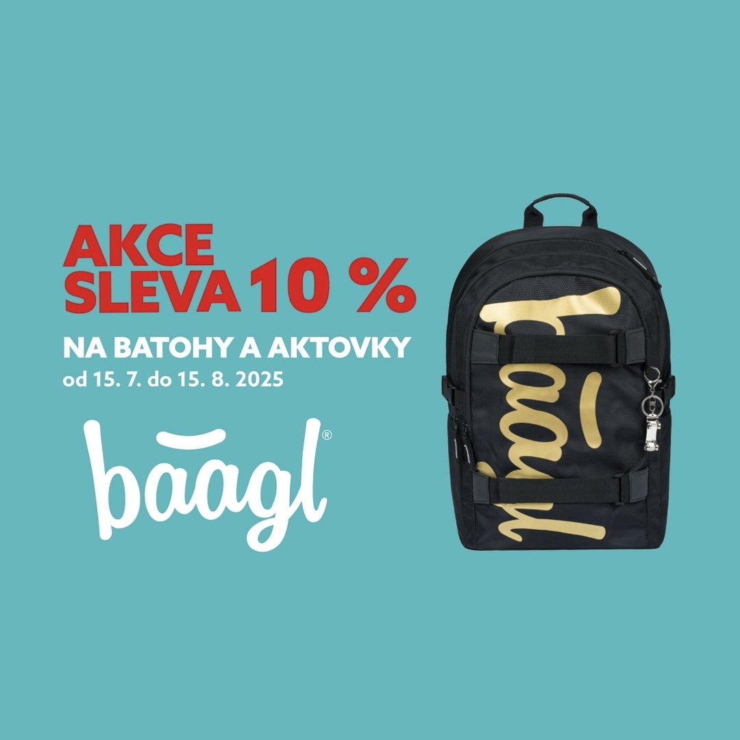 Sleva na batohy a aktovky Baagl
