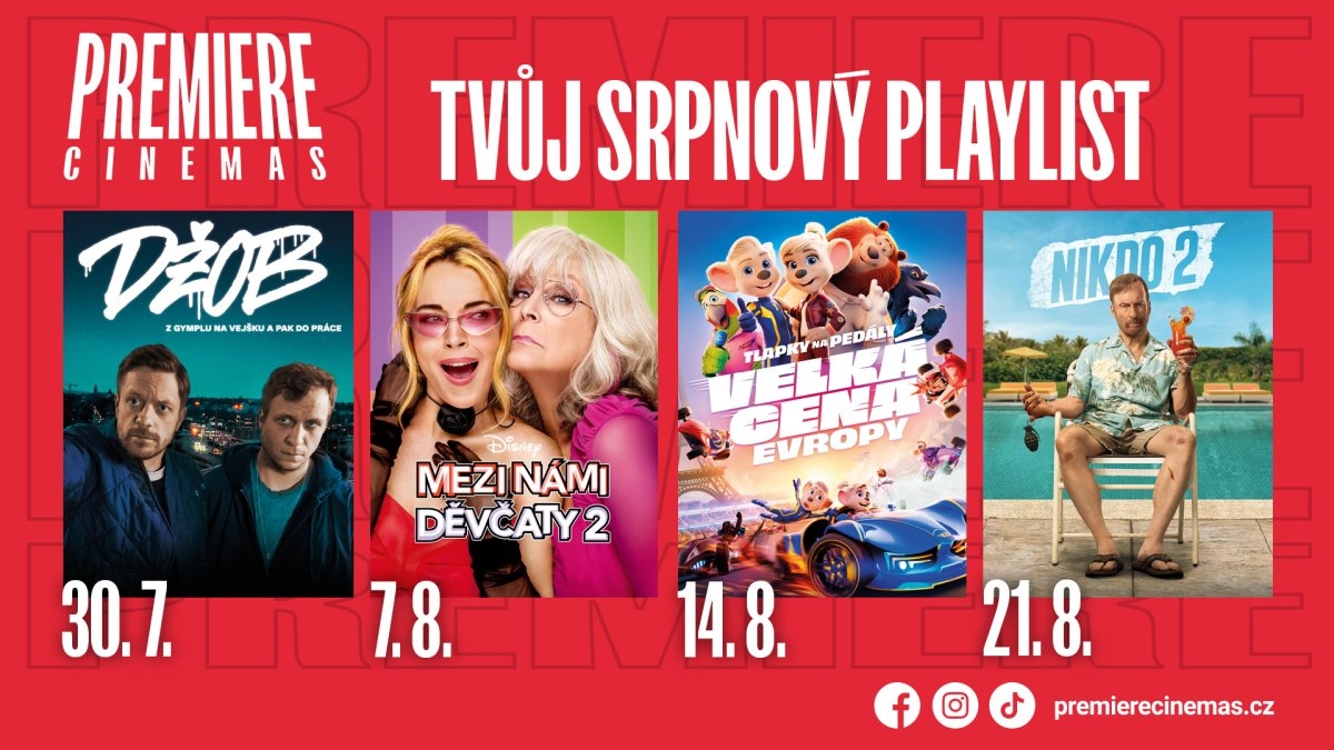 Srpnový playlist