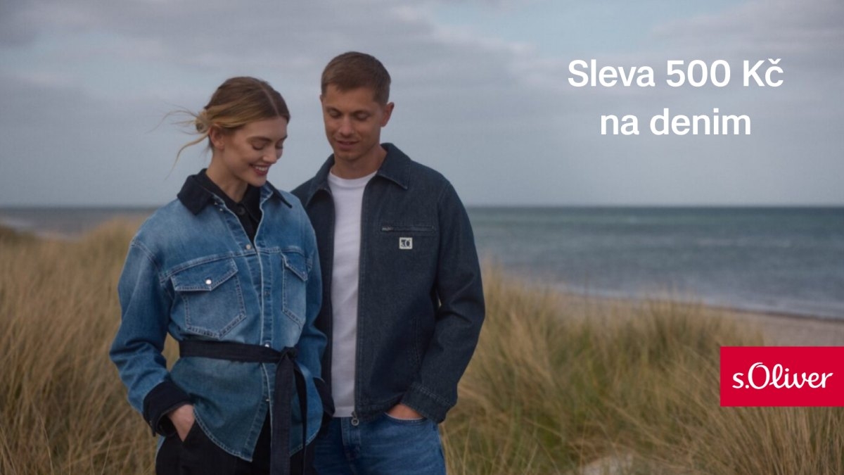 Sleva 500 Kč na denim