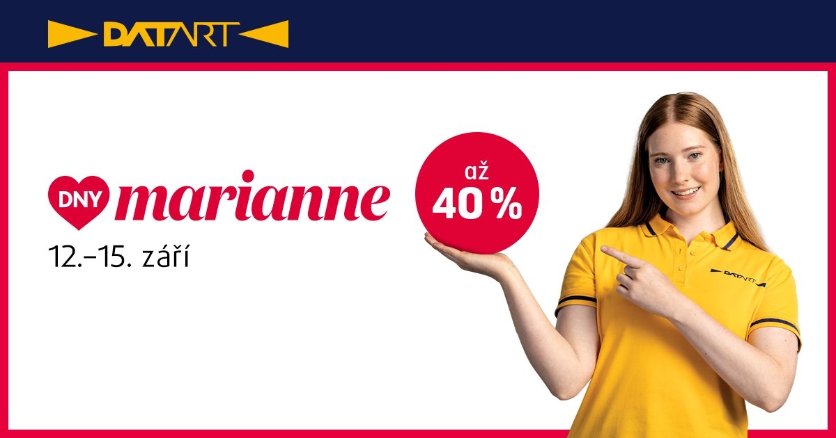 Slevy až 40 % v DATARTu
