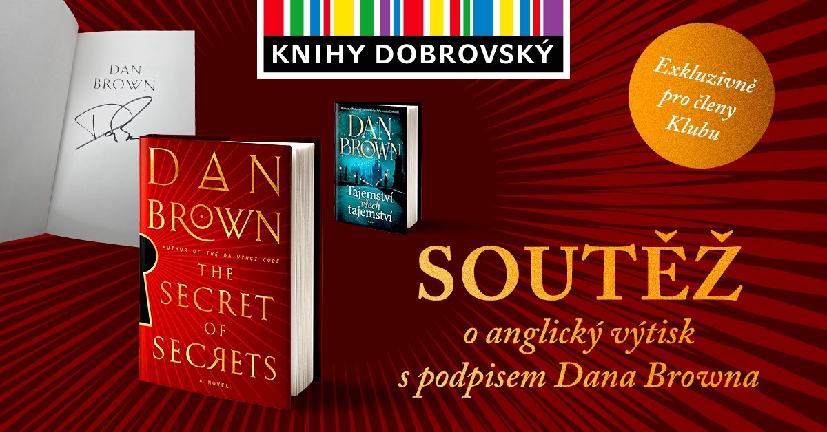Soutěž o výtisk s podpisem Dana Browna