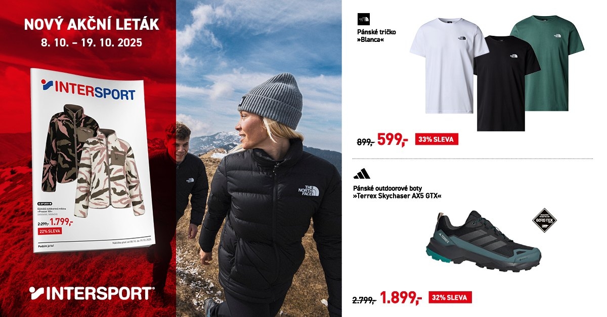 Nový akční leták INTERSPORT
