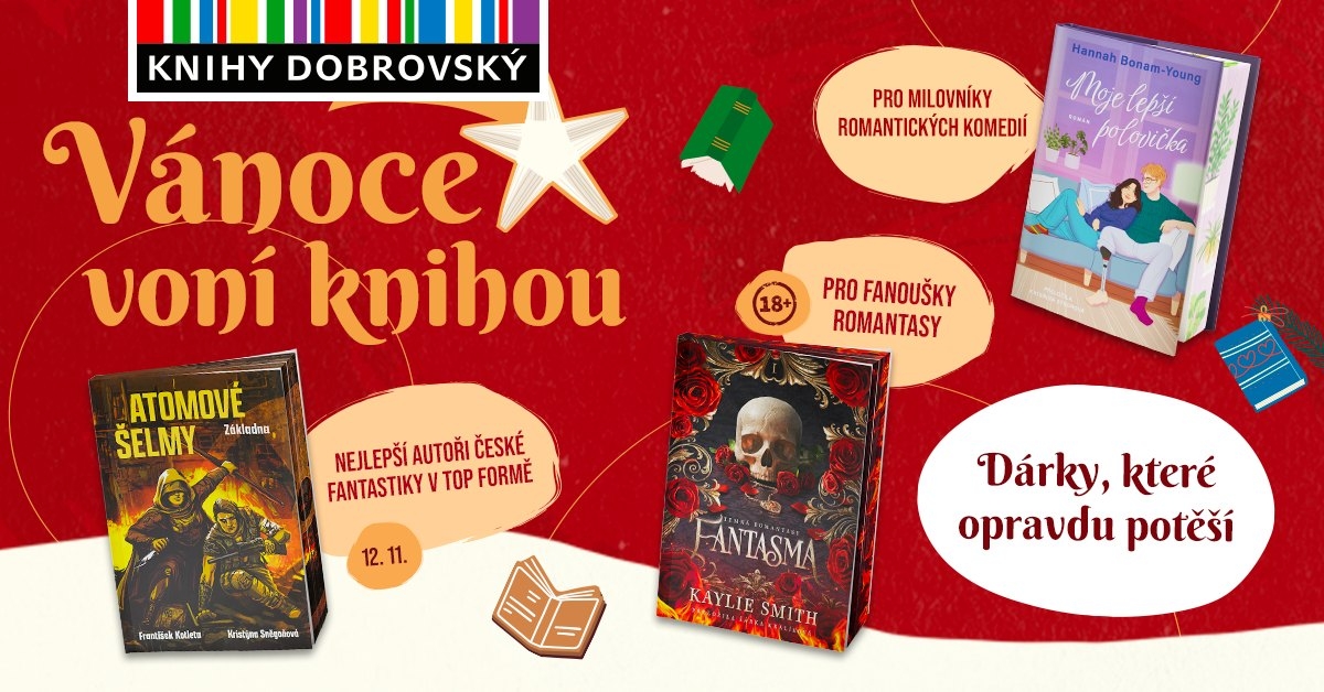 Christmas smells like a book