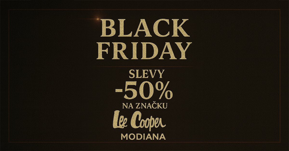 MODIANA Black Friday