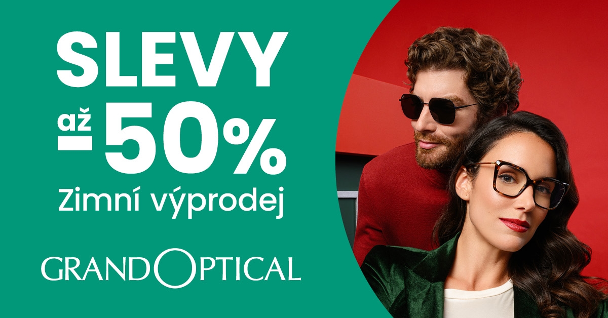 Zimní výprodej v GrandOptical