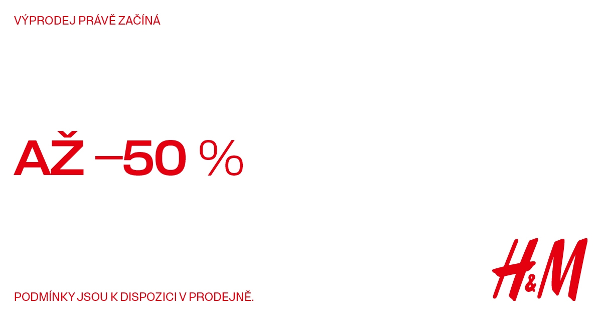 Zimní výprodej v H&M