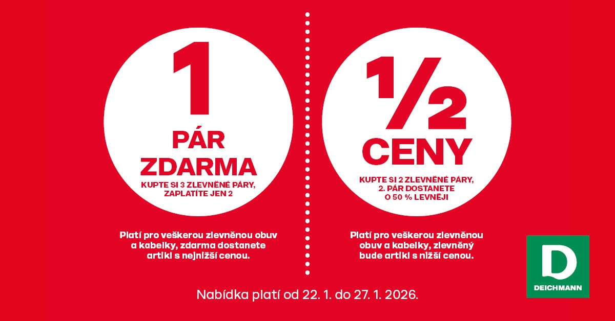 Second pair half price or third pair free