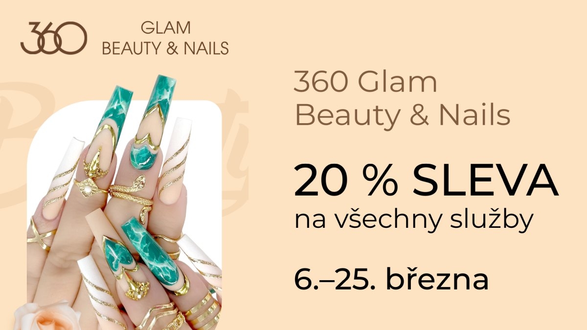 20 % sleva na všechny služby