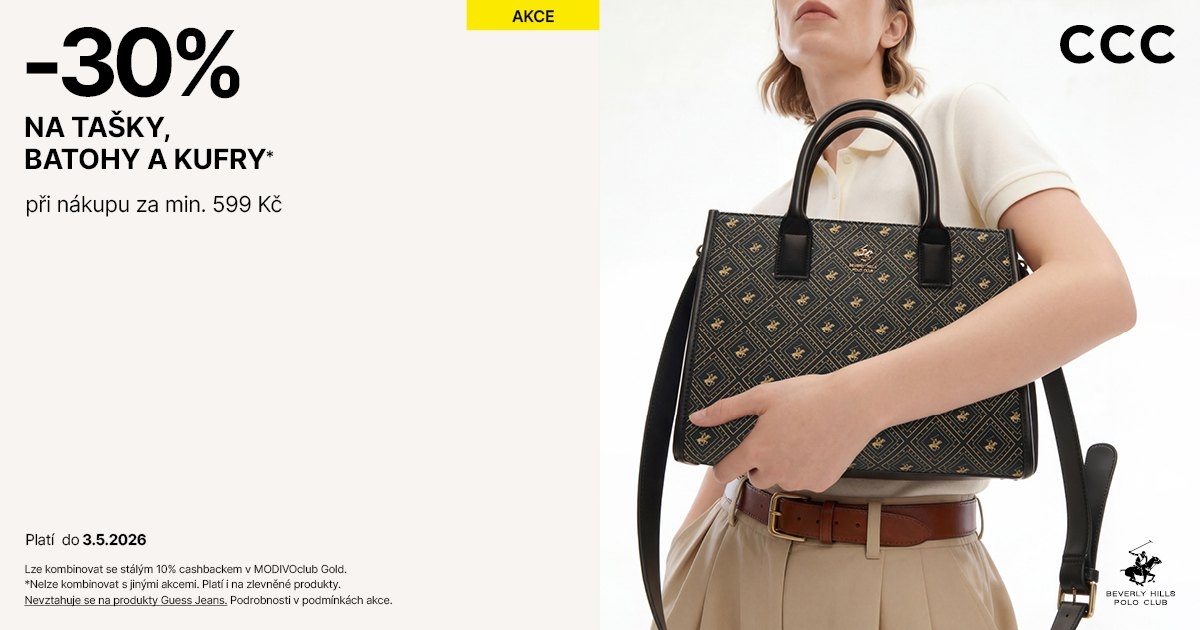 -30 % on bags, backpacks, suitcases