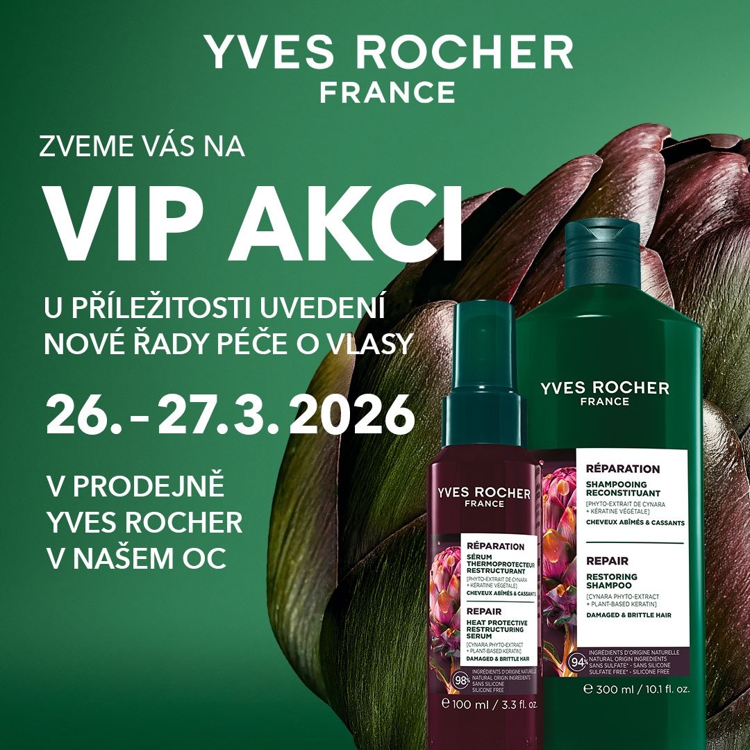 VIP akce v Yves Rocher