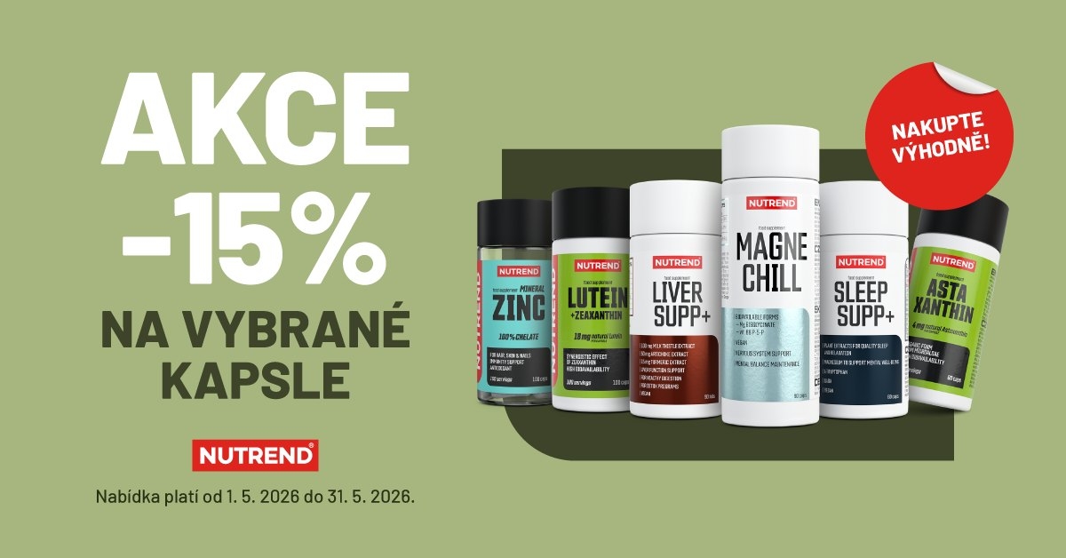 Sale -15 % on capsules