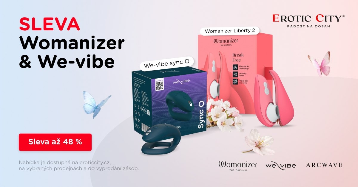 Sleva na Womanizer a We-Vibe
