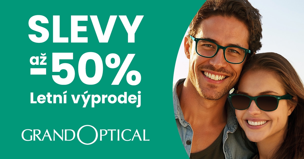 Letní výprodej v GrandOptical