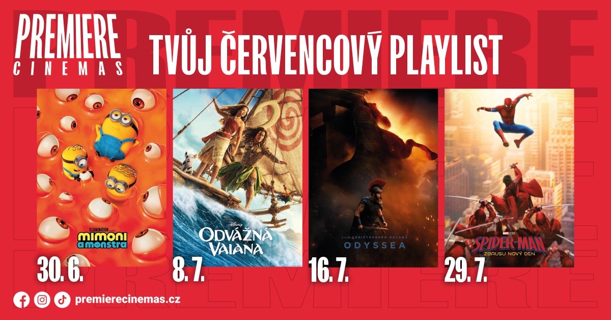 Červencový playlist
