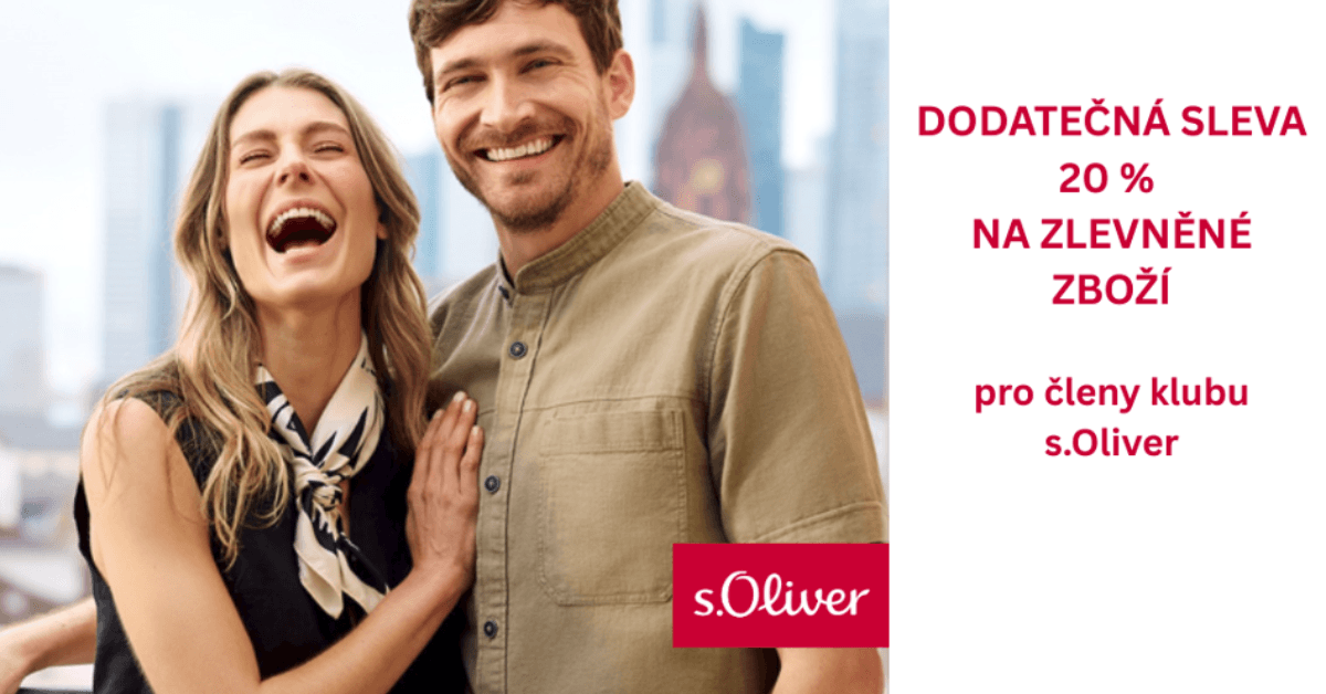Dodatečná sleva 20 % na zlevněné zboží