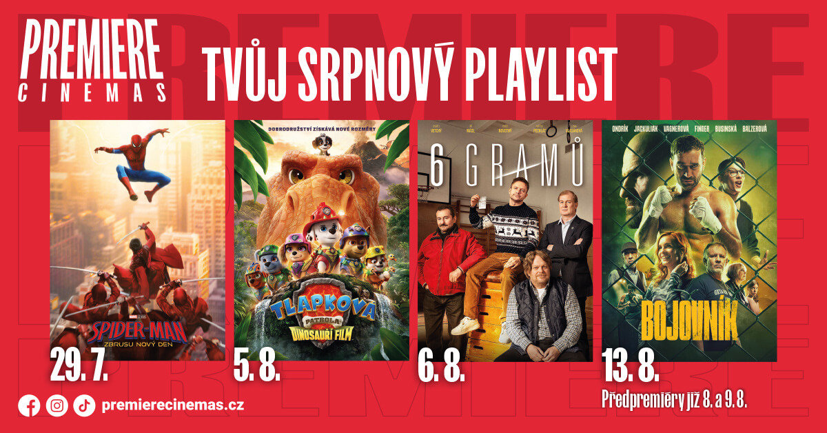 Srpnový playlist