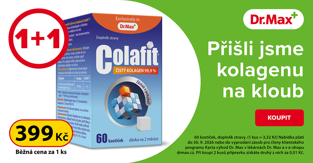 Přišli jsme kolagenu na kloub
