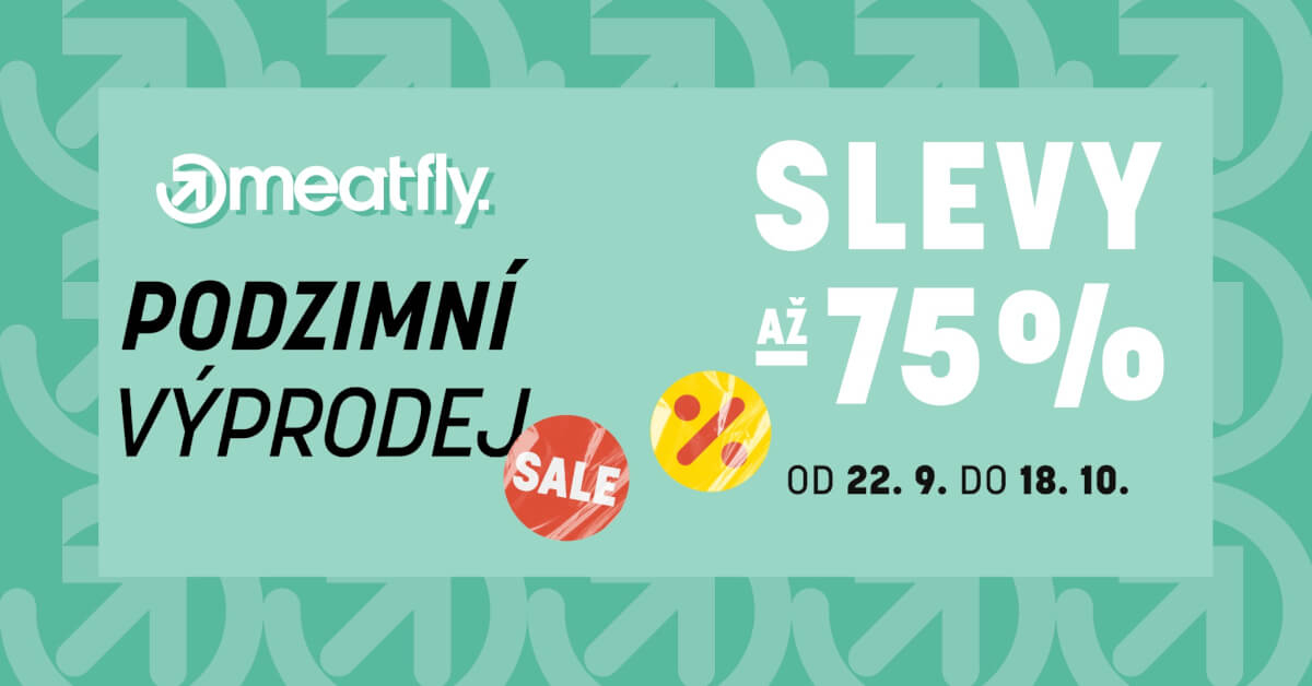 Podzimní výprodej v Meatfly
