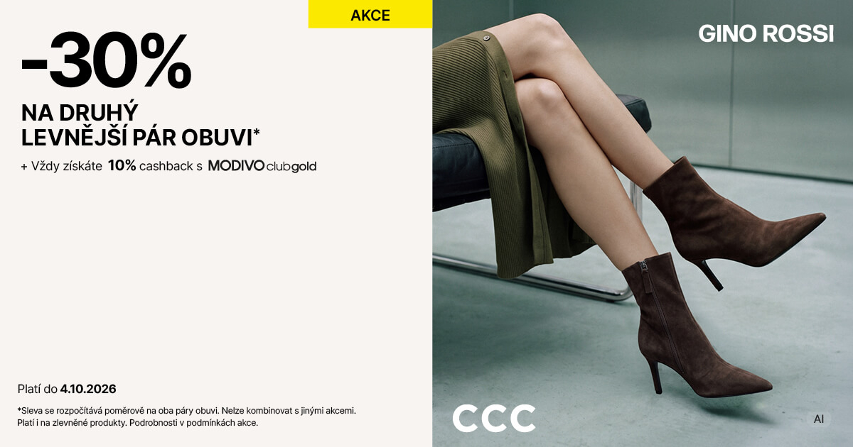 30% off the second pair of shoes