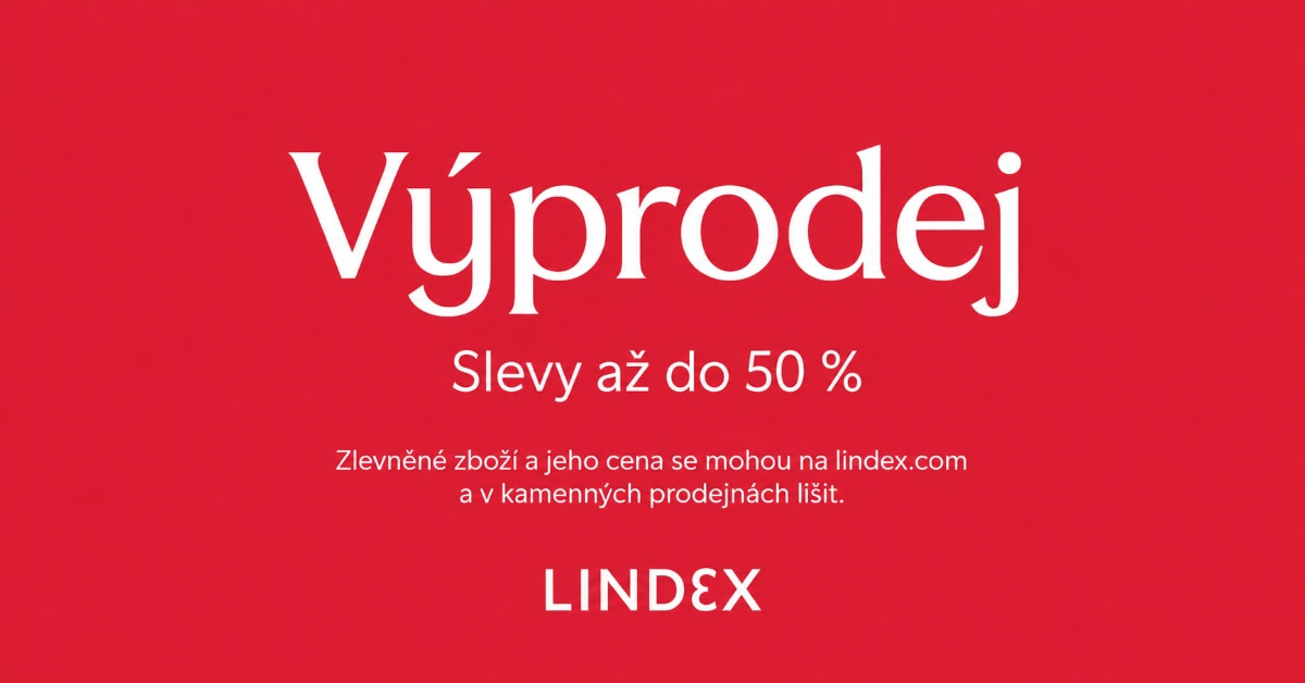 Výprodej v LINDEXu