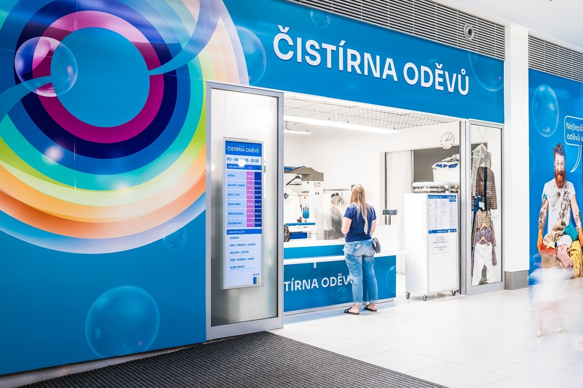 Čistírna oděvů Galerie Teplice