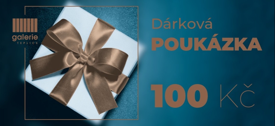 Dárková poukázka v hodnotě 100,- Kč