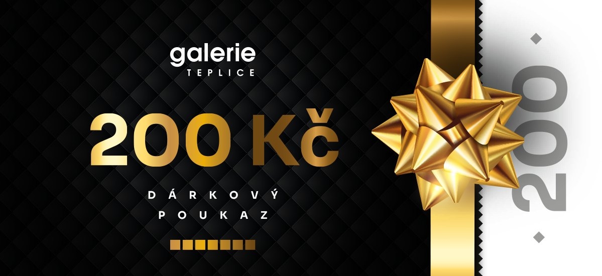 Dárková poukázka v hodnotě 200 Kč