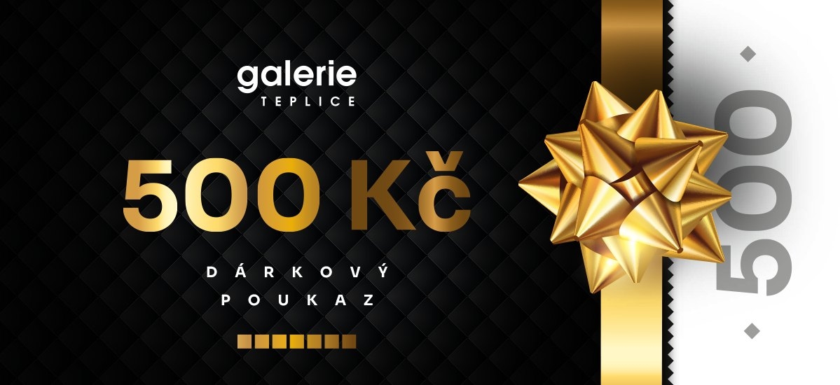 Dárková poukázka v hodnotě 500 Kč