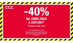 -40% on winter shoes and accessories