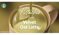 Pistachio Flavour Oat Velvet Latte