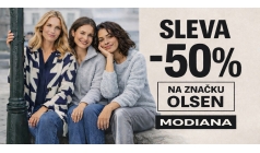 Discount -50 % on OLSEN brand