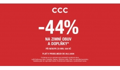 Sleva -44 % na zimní obuv a doplňky