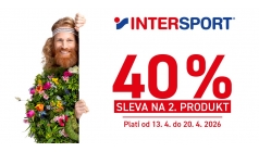 Sleva 40 % na 2. produkt
