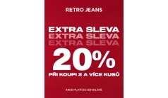 Extra sleva v Retro Jeans