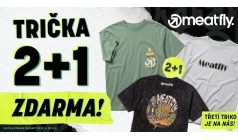 Trička 2+1 zdarma