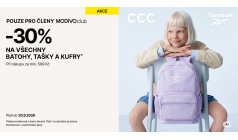 30% off all backpacks, bags, and suitcases